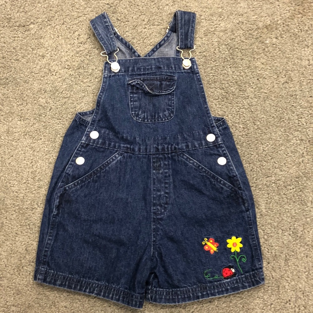 COPY - Kid’s Denim Overall Shorts Size 4T